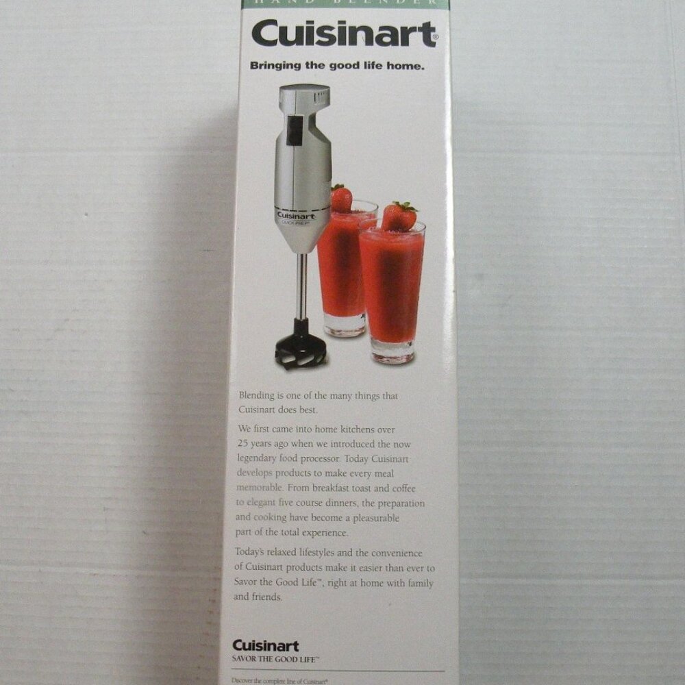 New Cuisinart Quick Prep Hand Blender Chrome - Picture 4 of 5